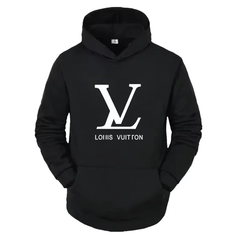 New High-quality Men's Long Sleeved Hooded Casual Sportswear for Autumn Winter Simple and Fashionable Sports and Leisure Hoodie