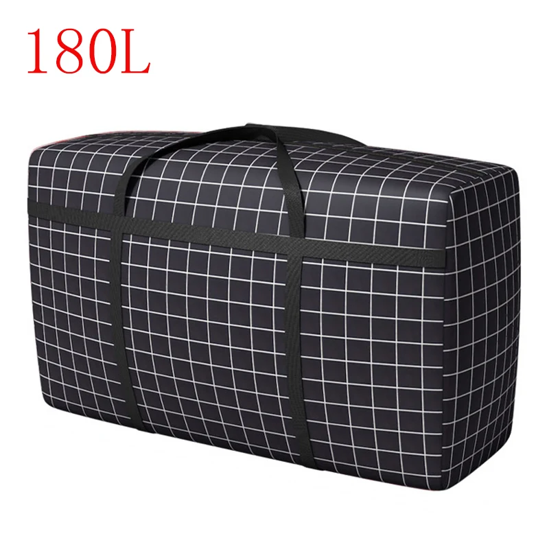 

Waterproof Foldable Hand Luggage Bag Thickened Clothes Storage Bags Big Capacity Moving Packing Bag Portable Clothing Duffle Bag
