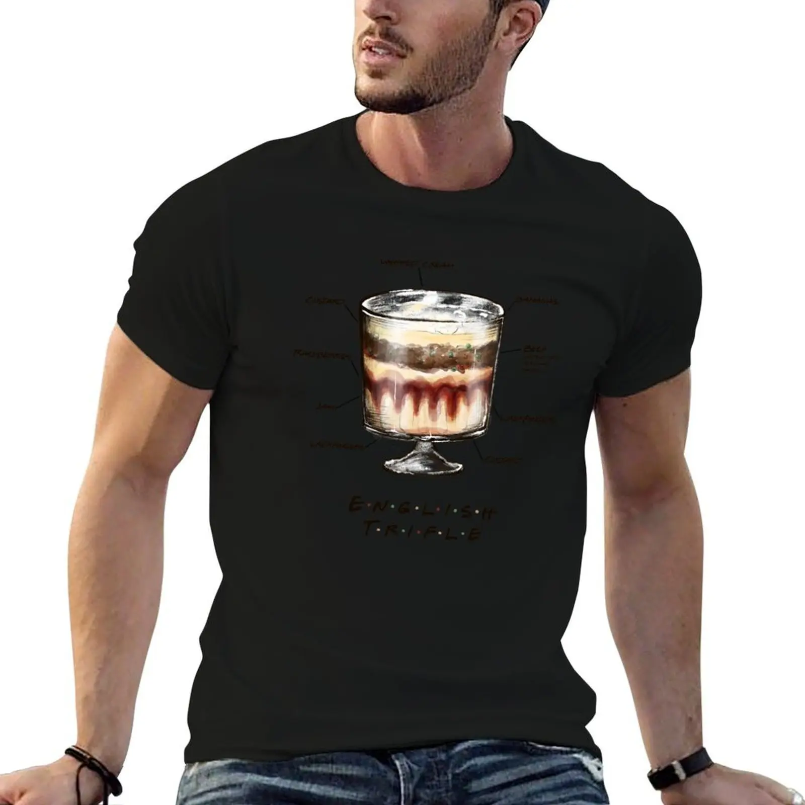 

English Trifle for your friends - 90s Failed Baking for Thanksgiving - Fandom TV Show merch T-Shirt