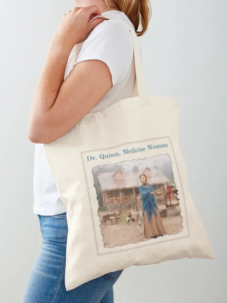 

Jane Seymour as Dr. Michaela Quinn Tote Bag supermarket folding bag Cloth bags hand bag Woman shopper