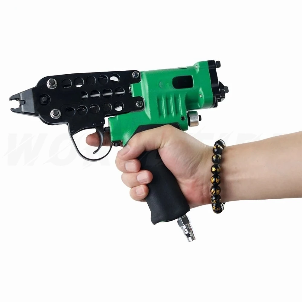 SC7C Pneumatic Fishnet Nail Gun Car Seat Pneumatic Nailer 100pcs Binding Quantity Portable Pneumatic Nail Gun