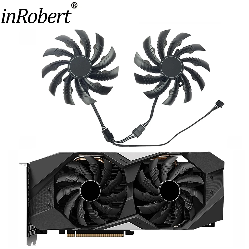 

Original 95MM PLD10010S12H GPU Cooling Fan For Gigabyte GTX 1650 GTX1660 Ti Video Card RTX 2060S 2070 Graphics Card Fans Cooler