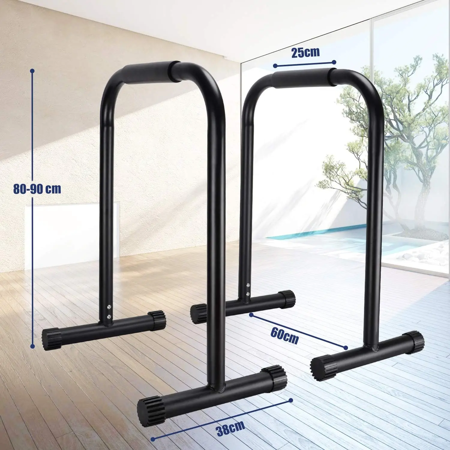 adjustable parallel bars pull up dip station used parallettes bar parallel bars