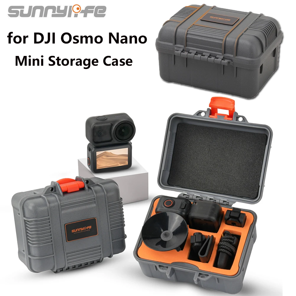 

Sunnylife Mini Handbag For DJI Osmo Nano Carrying Case Travel Bag for DJI OSMO NANO Camera Storage Bag Waterproof Protective Box
