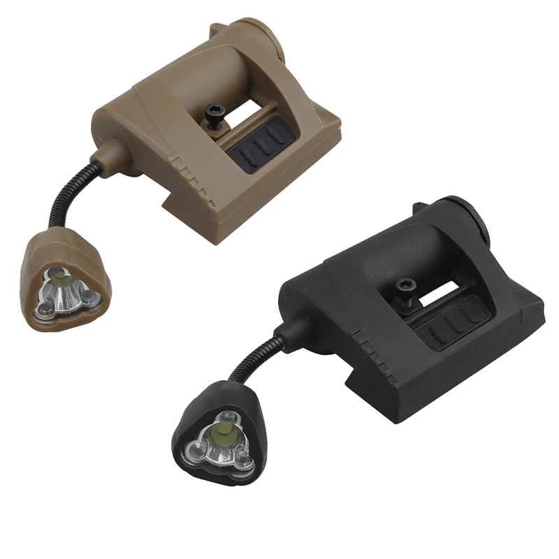 

Helmet Light For MPLS CHARGE Flashlight 3 Modes Headlight Nylon Energy-Saving Outdoor Lamp For Hunting Camping Durable -Black