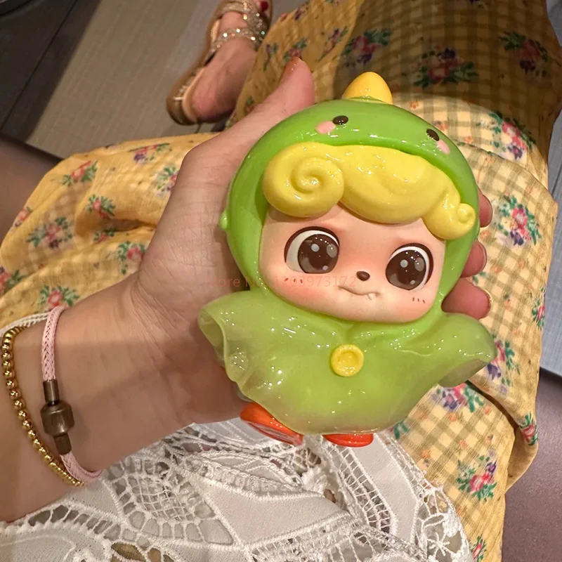 Q.Kid Be Your Q Baby Series Anime Action Figure Kawaii Cartoon Figure Collection Model Dolls Desktop Decor Toy Kid Birthday Pres