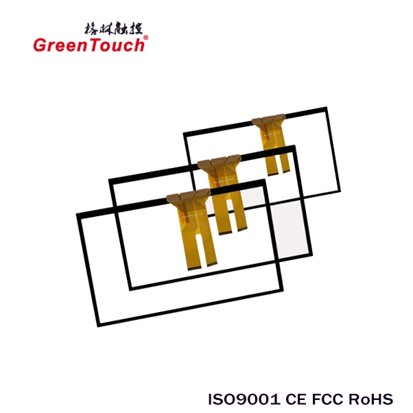 Pannello touch screen capacitivo protetto da 43 pollici Pcap Touch screen in vetro multi touch screen