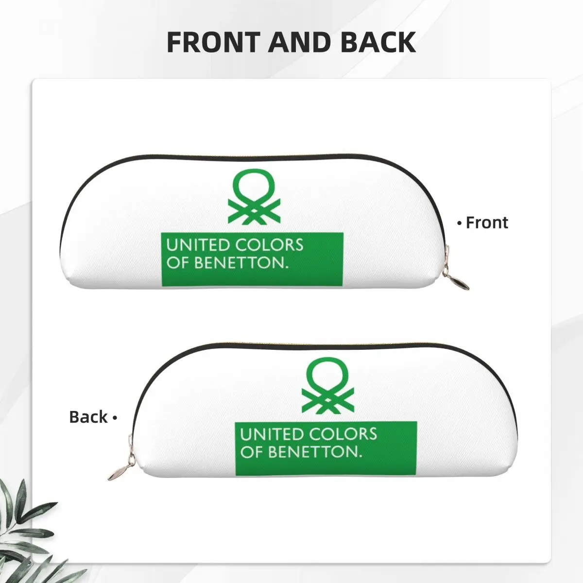 ユナイテッドカラーズ・オブ・ベネトン ペンケース ペンポーチ 収納 文房具 大容量 ペンボックス ペンバッグ 男の子 女の子用