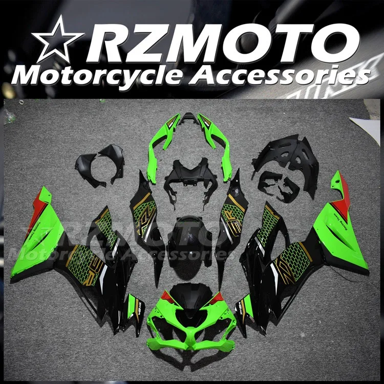 4Gifts New ABS Bike Fairings kit Fit For Kawasaki ZX-6R 636 19 20 21 22 23 24 2019 2020 2021 2022 2023 2024 Custom Red Green