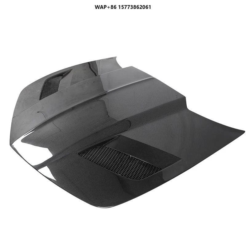 

Vacuum Infused 3K Twill BBII Style Carbon Fiber Engine Hood for Chevy Camaro 2011-2013 Front Hood Engine Cover Bonnet