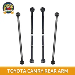 Svenubee Rear Lower Control Arms Left & Right Suspension 4pcs Kits Sets for Toyota Camry Avalon 1997 1998 1999 2000 2001