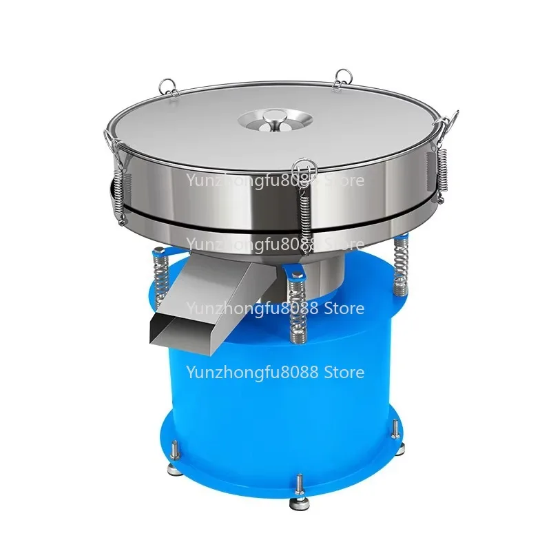Small Stainless Steel Soymilk Filter Spraying Powder Vibrating Screen Motor is efficient and durable