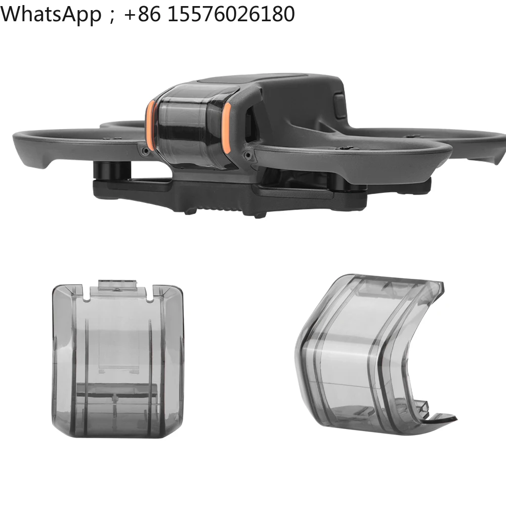 Lens Cap for DJI Avata 2 Drone Lens Cover Gimbal Camera Guard Protector Shell Scratch-Resistant Case Quick Release Accessories