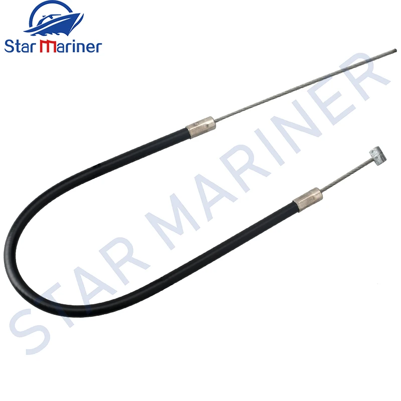 

6E0-26301 Stainless Steel Throttle Cable For Yamaha Outboard Motor 4HP 5HP Steering Handle Cable 6E0-26301-01 6E0-26301-00 Boat