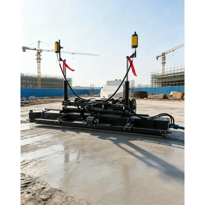 2.5m Width Concrete Laser Screed Leveling Machine Advanced Concrete Laser Screed Leveling Machine Floor Automated Operation