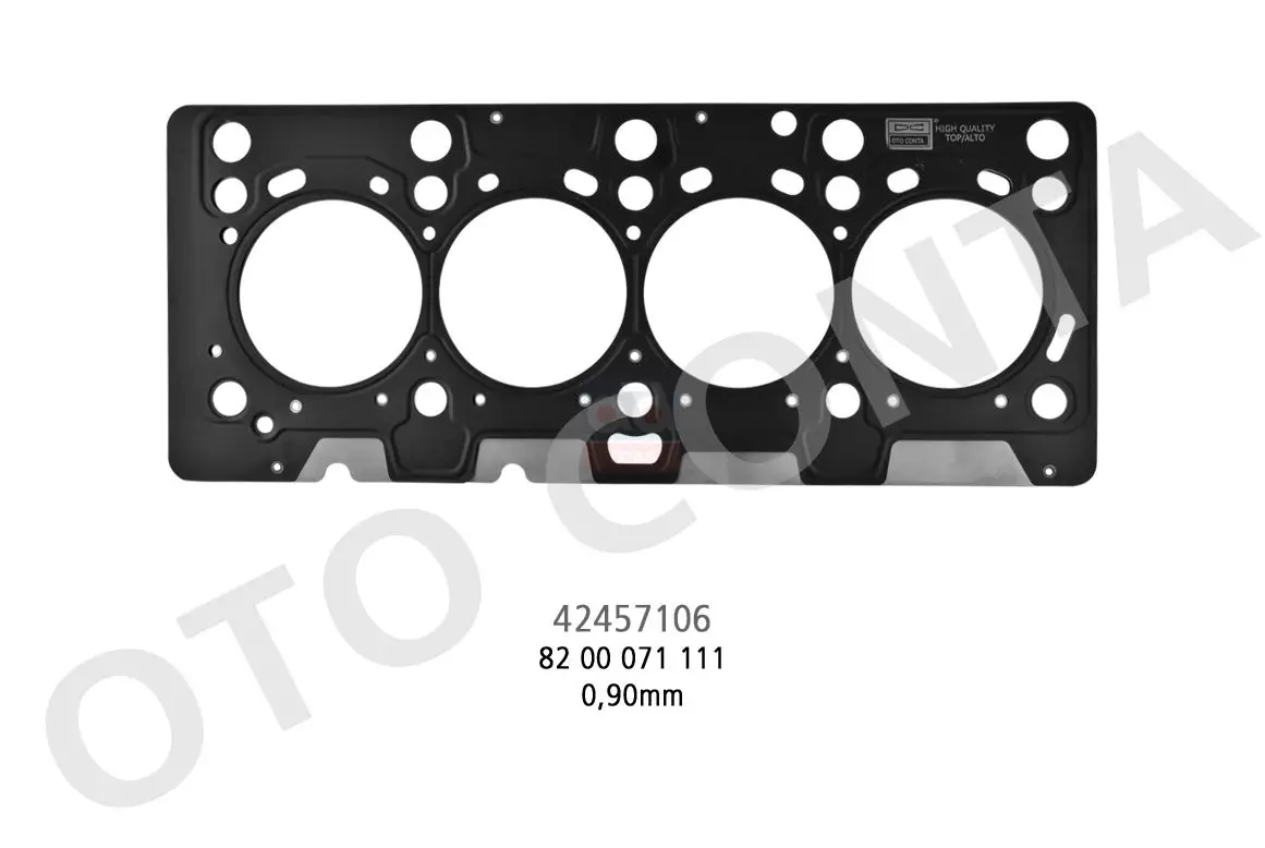 Store code: 42457106 inner cylinder cover gasket KNG-CLO-MGN-LOG 1.5dci 