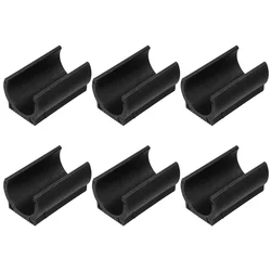 Protectores de suelo para muebles, alfombrilla antideslizante, taburetes, patas de silla, deslizadores para suelos de azulejos, color negro