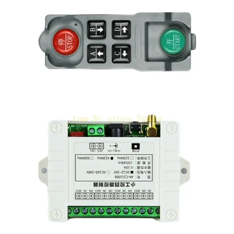 Bộ điều khiển từ xa 4 kênh 433 MHz cho Cổng thu gọn cửa gara điện D0UA