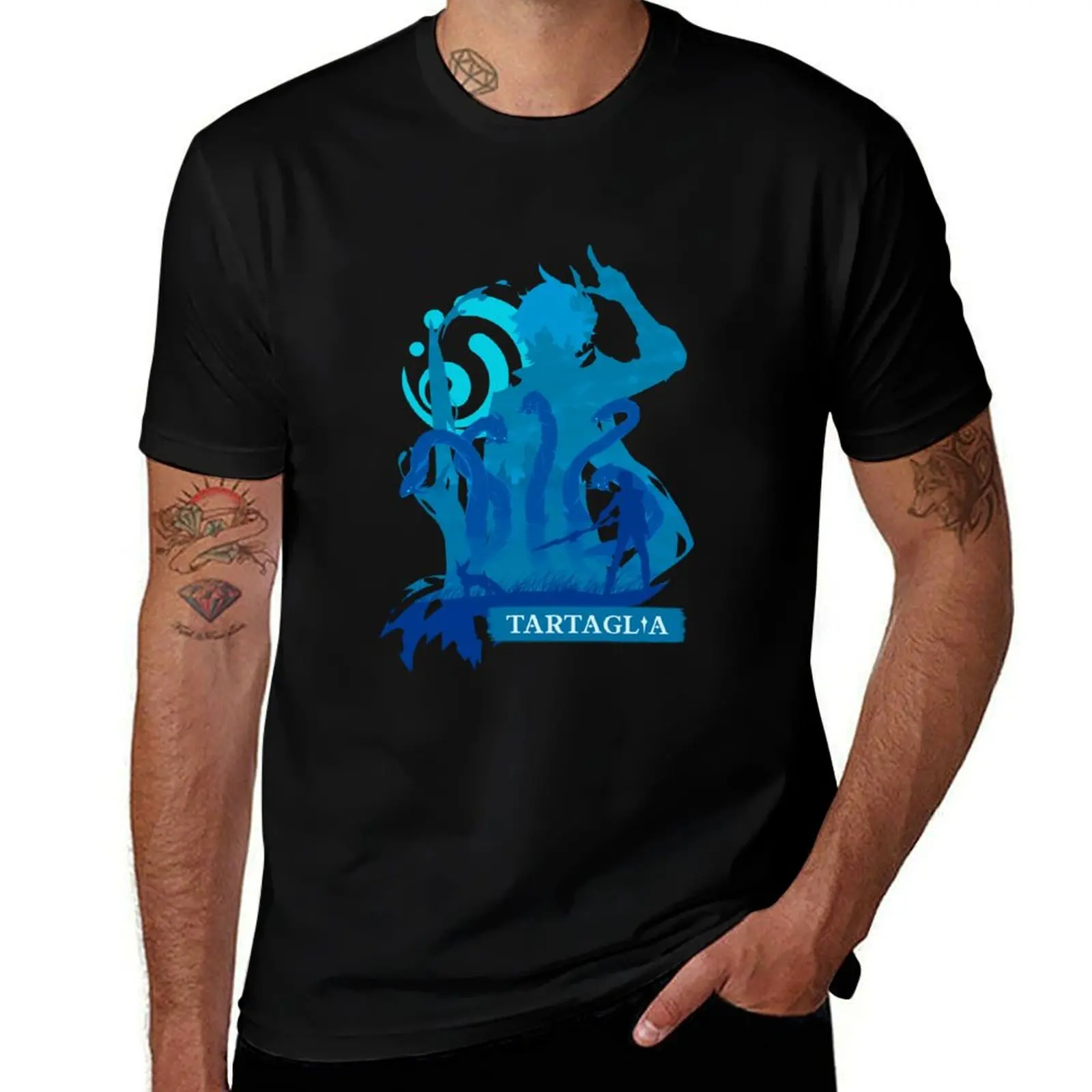 Tartaglia Vision T-Shirt Big Size Simple T-Shirt