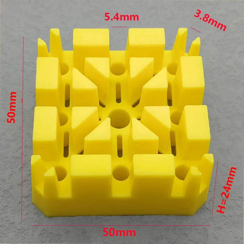 Watch Repair Bracelet Holder Crossed Different Slots Stable Plastic Watch Link Removal Support Holder for Watchmaker Tools