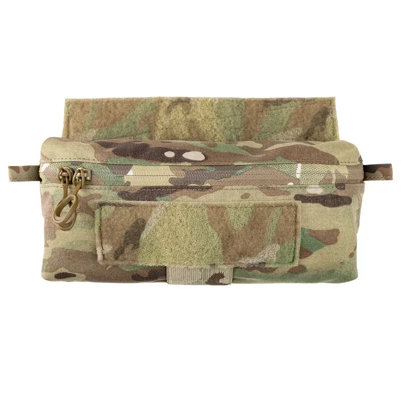 

Tactical Hanging Pouch Vest MK3 MK4 Chest Abdominal Drop Pouch Gear Airsoft Vest Mini Storage Bag Accessories Multicam