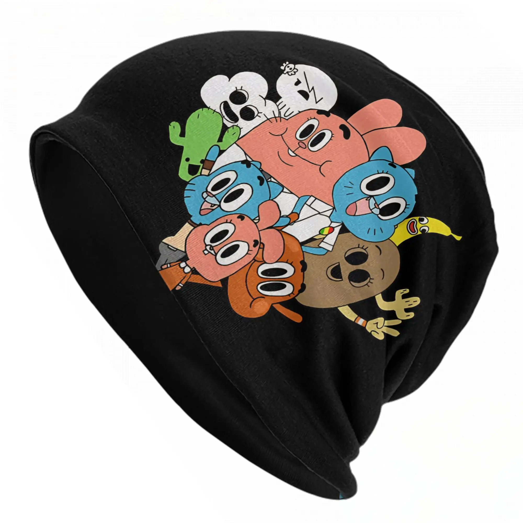 Cartoon Gumballs  Bonnet Hat Cool Outdoor Amazings Gumballs Skullies Beanies Hat Unisex Warm Multifunction Cap