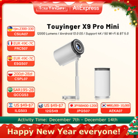 Touyinger X9 pro Mini Native 1080P Smart Projector 4K Android 13 Video WiFi Bluetooth Home Theater Projector