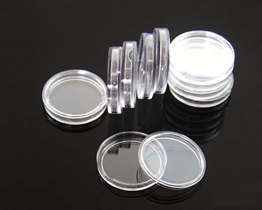 50 coin holders 39mm direct fit coin capsules for 1 OZ SILVER OR COPPER ROUNDS