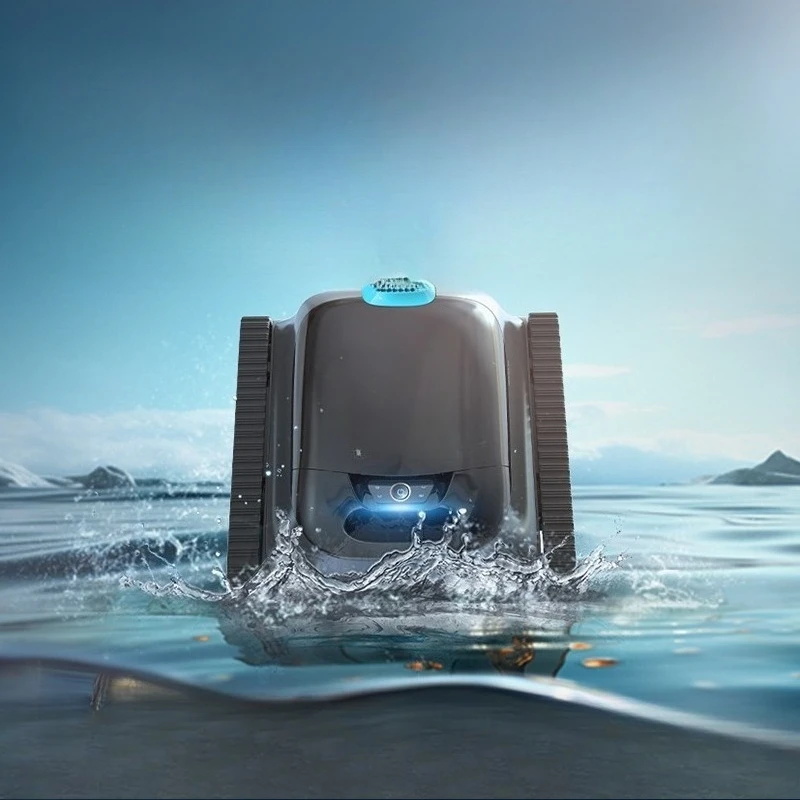 

Swimming pool sewage suction machine, fully automatic underwater cleaning wireless pool bottom cleaning robot