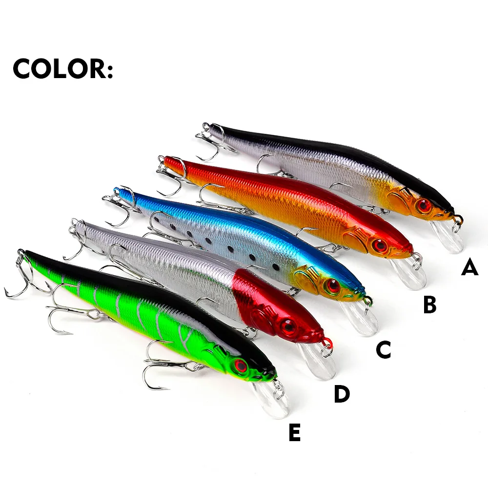 1pcs Minnow ABS Fishing LureWobblers Sinking 14cm/23g Deep Artificial Quality PlasticHard Bait Crankbait Pesca Bass Tackle