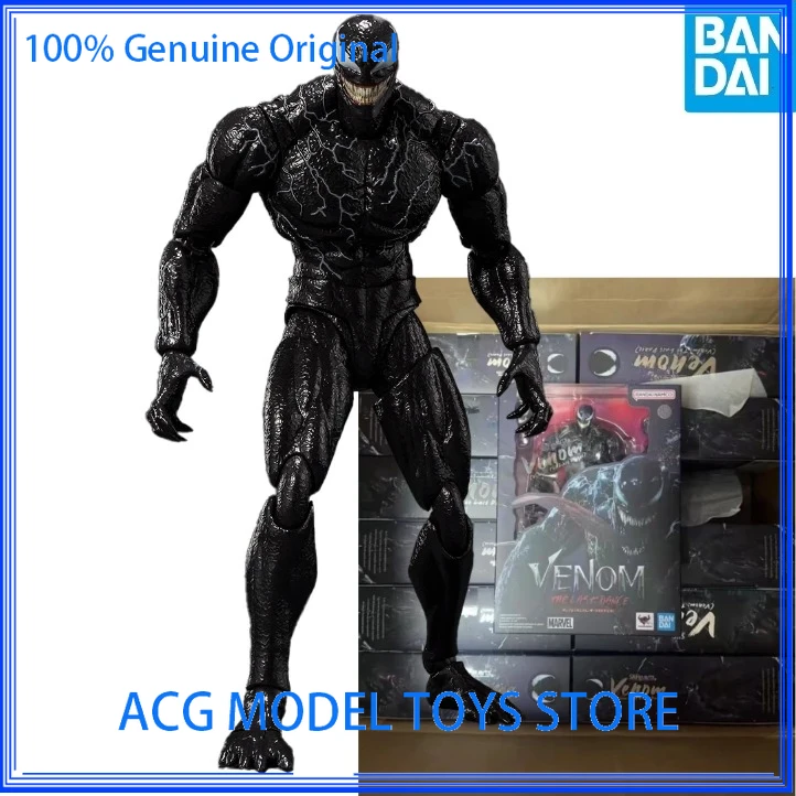 

In Stock Original Bandai S.H.Figuarts SHF MARVEL VENOM THE LAST DANCE Figure Finished Model Anime full Action Toy Gift