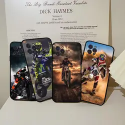 Moto Cross Motorcycle Sports Phone Case For iPhone 15 14 11 12 13 Mini Pro XS Max Cover 7 8 Plus X XR Funda Shell