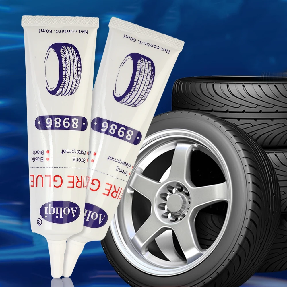 Car Tire Repair Glue Strong Rubber Wear-resistant Non-corrosive Adhesive Tire Sealing Bonding Glue Car Tire Repair Sealant