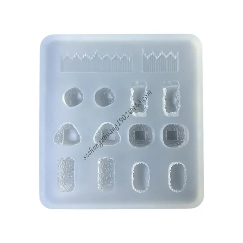 

Q6RB Silicone Jewelry Crafting Mold Thick Sushi Accessories Epoxy Resin Mould