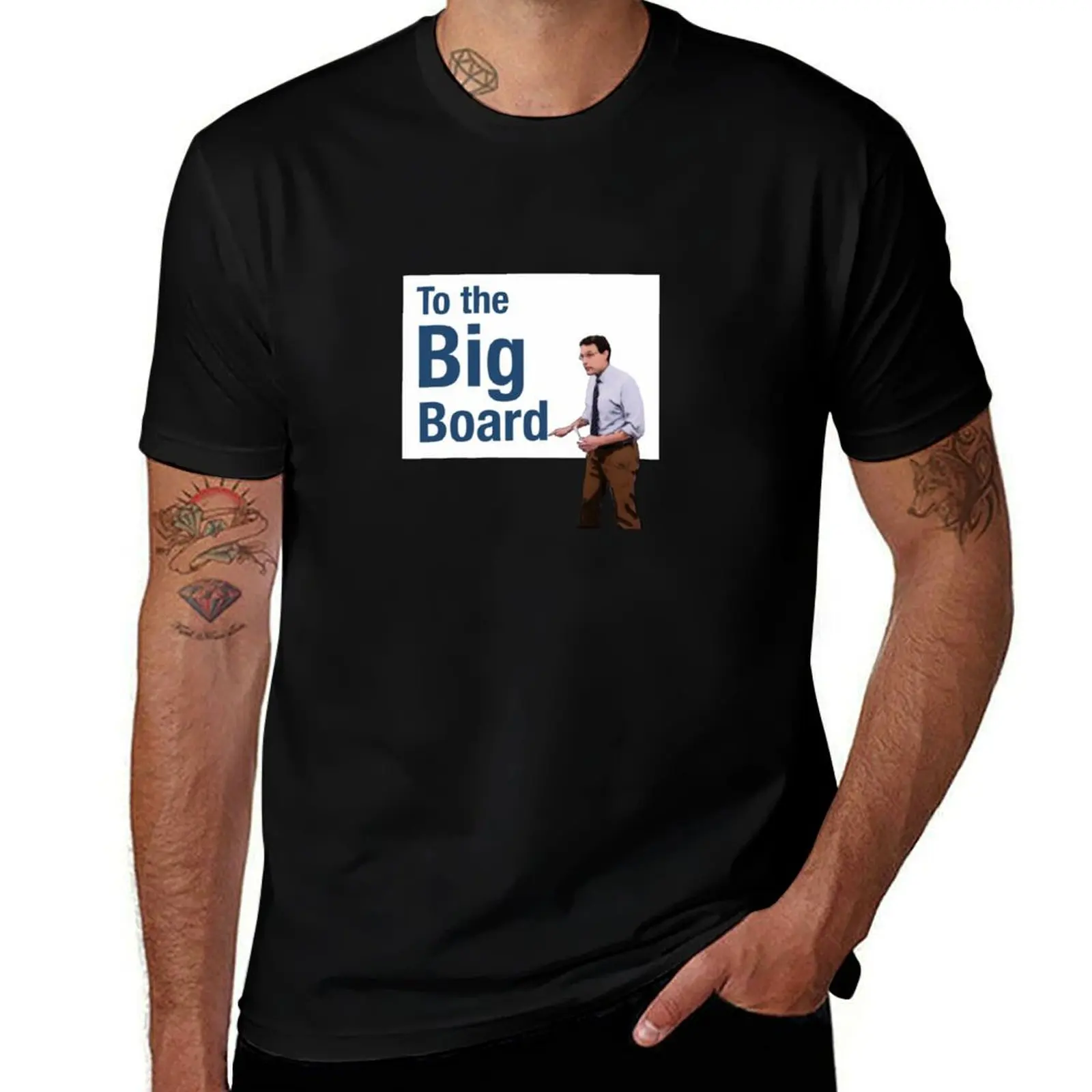 

humor t Board! Big man T-Shirt funny Steve To Kornacki, 100% t dark the cotton shirts shirts