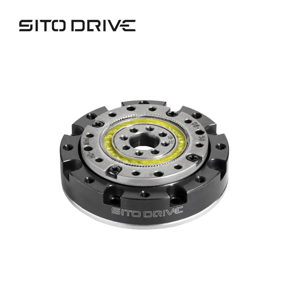SitoDrive Harmonic Drive HD-08 Micro Harmonic Gearbox Nema 14 17 Motor 100:1 Reduction Ratio 40mm for Small Robotics - view 5