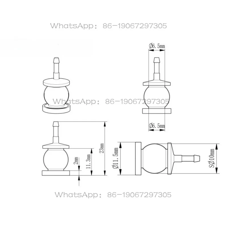 Shock Absorber Ball/Damping PTZ Shock Absorber Ball/Small TL10A09