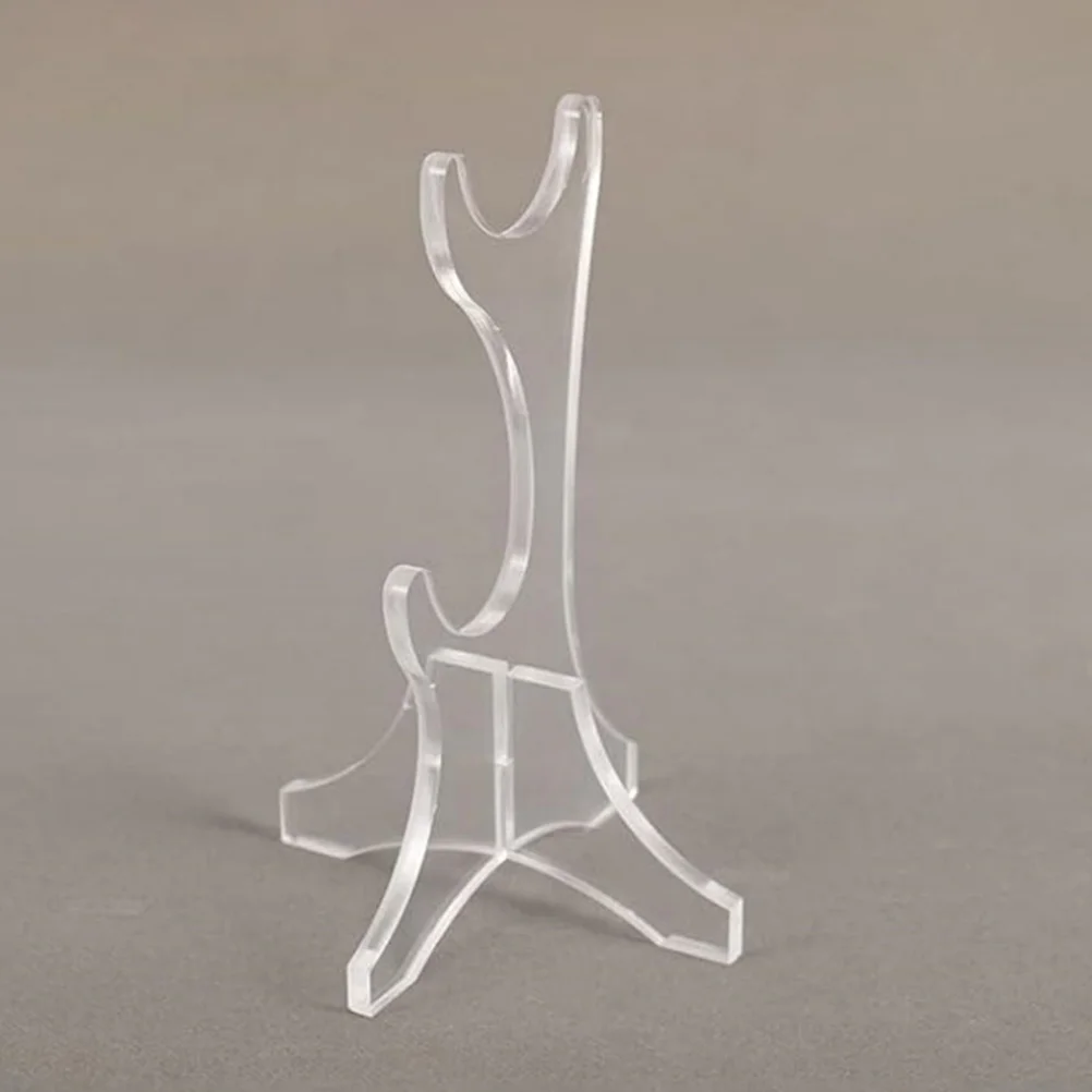 2pcs Acrylic Display Stand Double Layer Desktop Holder for Light Showcase Easy Assemble Store Sleek Visually