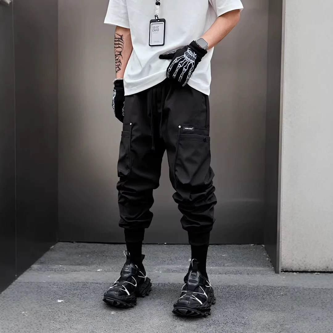 กางเกงจ็อกเกอร์ผู้ชายทรง Tacti - Techwear Pants Tactical บทวิจารณ์และราคา
