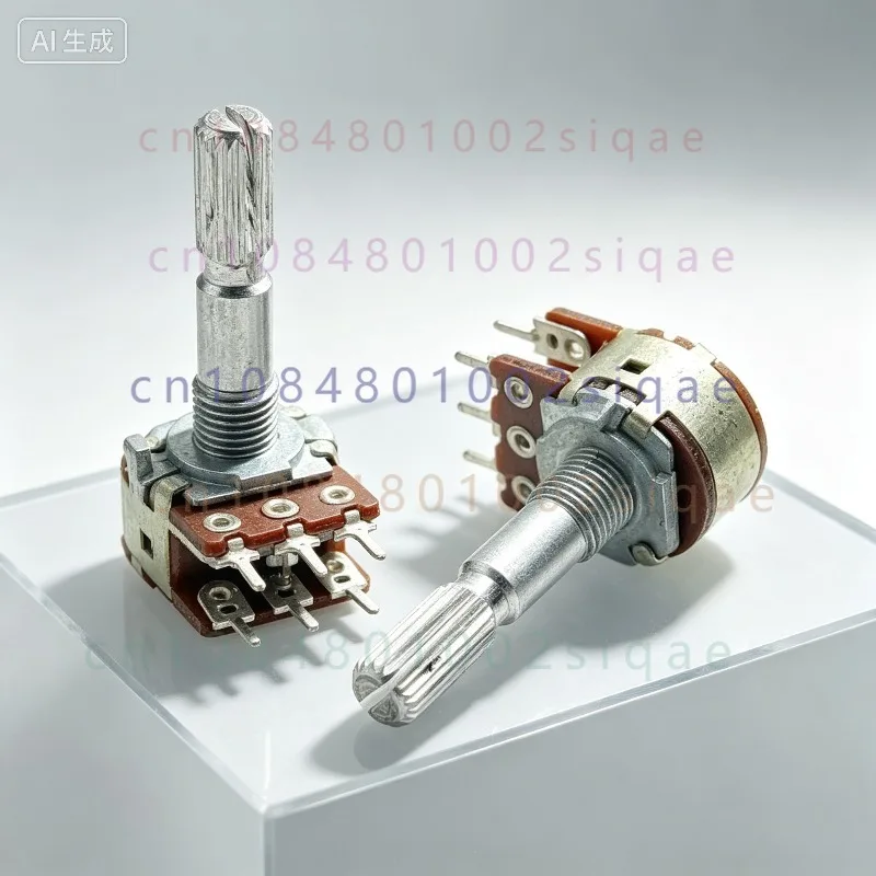 Pack FOR 16-type B20K stepping 6-pin dual-variable resistance audio speaker high low frequency volume potentiometer