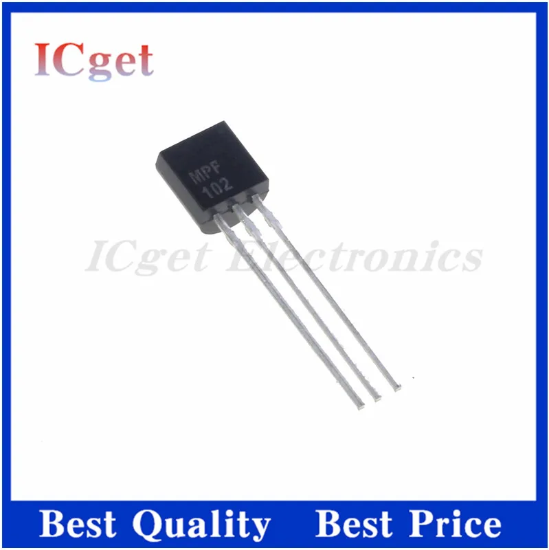 10-100PCS New original MPF102 TO-92 MOS field-effect transistor direct insertion NPN channel