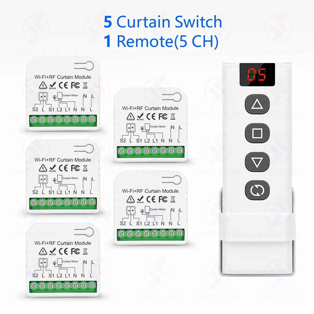 Variant: 5Receiver 1Remote