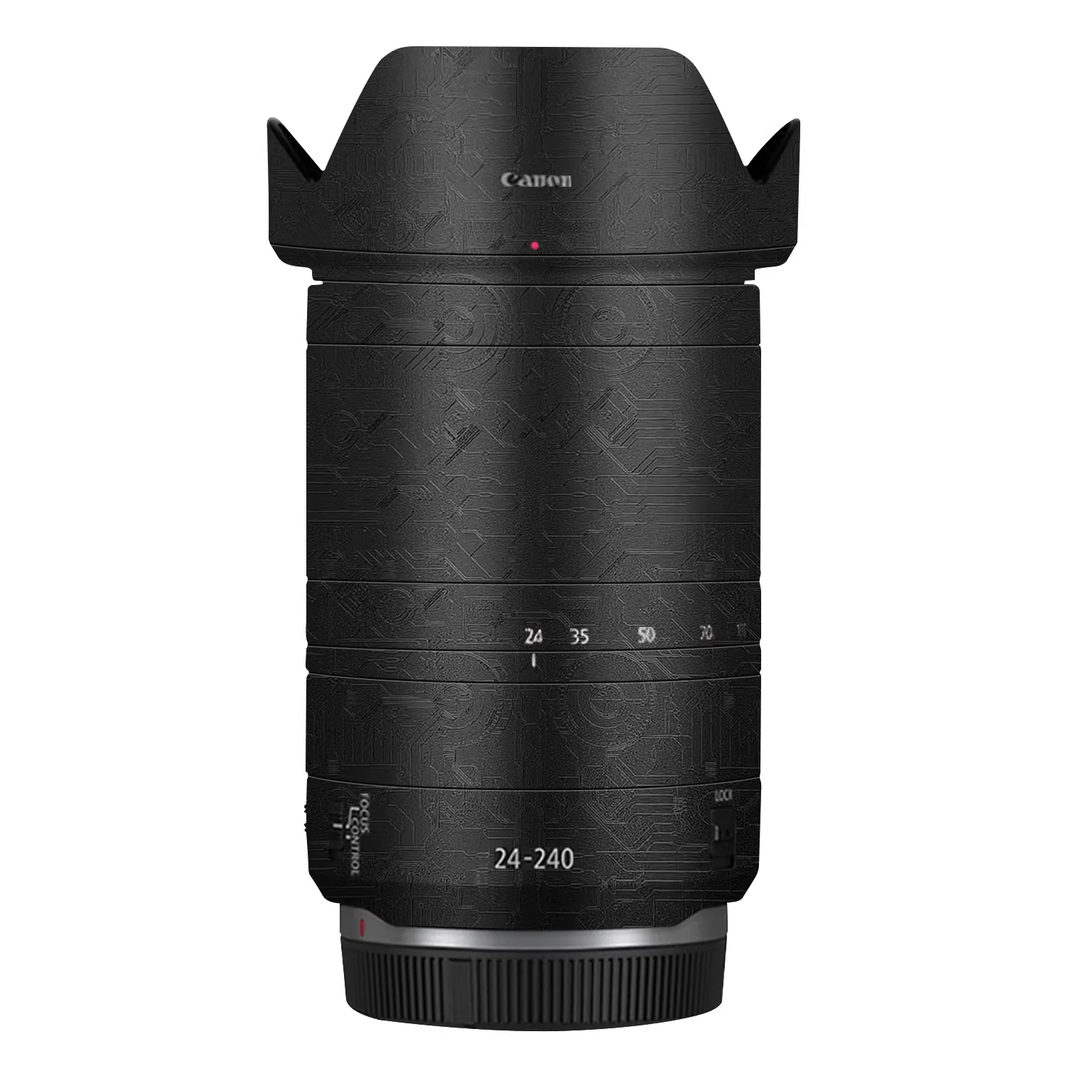 Adesivo per obiettivo fotocamera antigraffio per RF 24-240 4-6.3 Pellicola protettiva Protezione corpo pelle per Canon RF 24-240mm F4-6.3 IS USM