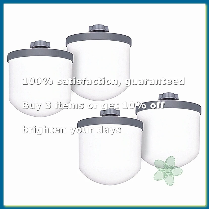 ●4Pack Replacement Ceramic Dome Water Filter 0.2 to 0.5micron for Countertop Portable Water Purification System