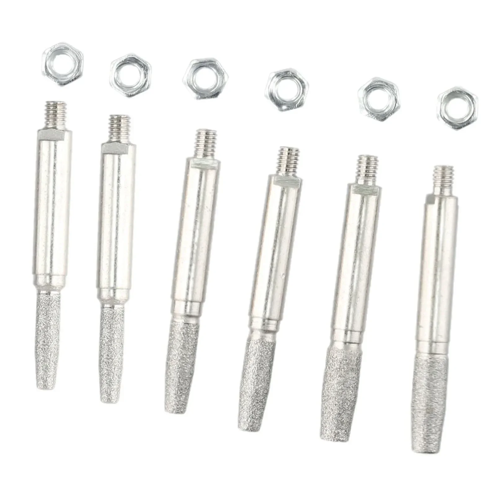 Practical Replacement High-Quality Materials Durable Grinding Head Hand Tools 4.0mm/5.0mm/6.0mm 50mm / 1.96Inch 6pcs Diamond Set