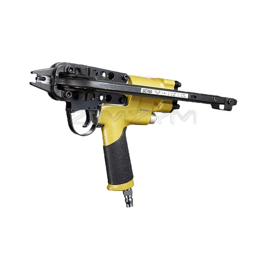 SC760C Pneumatic C-Ring Gun Air Nail Gun Hog Ring Plier C Ring Pliers Tool Air C-type Machine Nailer Pneumatic Nail Gun
