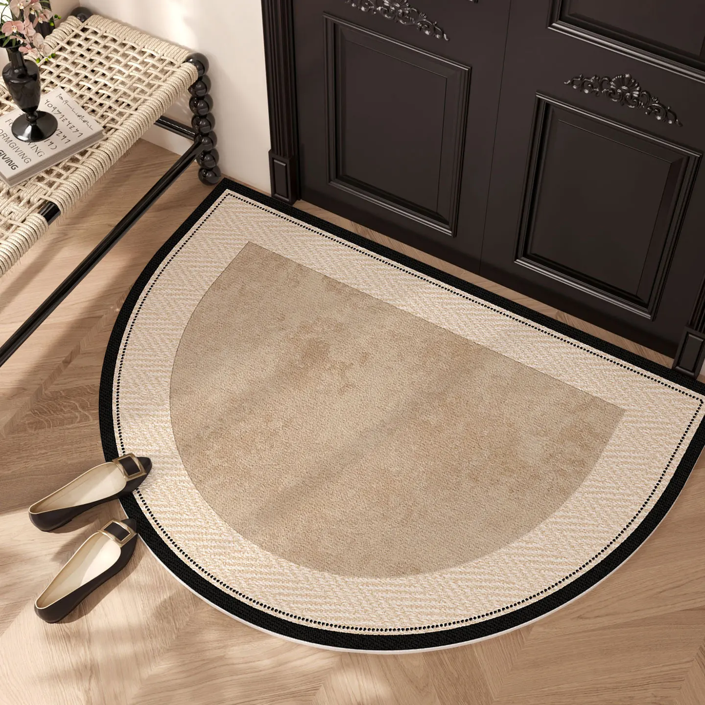 Modern Minimalist Rug: Waterproof, Slip-Resistant, Stain-Resistant Bedroom, Bathroom, Kitchen, Balcony Rug Home Decor