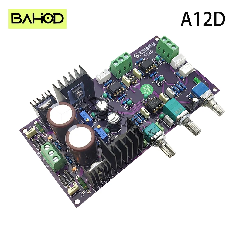 

1pcs Music Fax A1 HIFI Fever Large Dynamic Class A Power Tuner Board Op Amp A12D Preamplifier Board