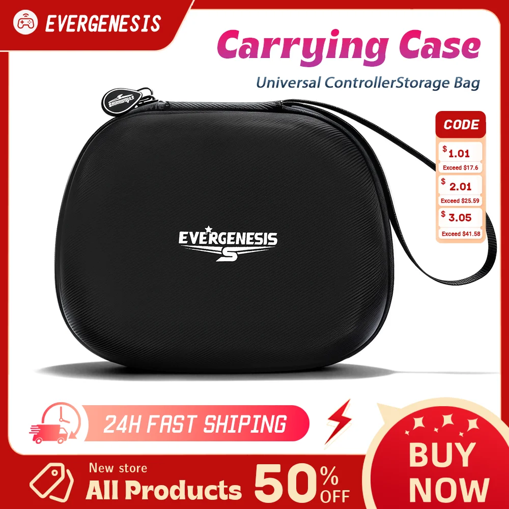 

High Qualit Shockproof Hard Shell Controller Storage Case Portable Travel Bag Compatible for PS5 PS4 PS3 Xbox Series Controllers