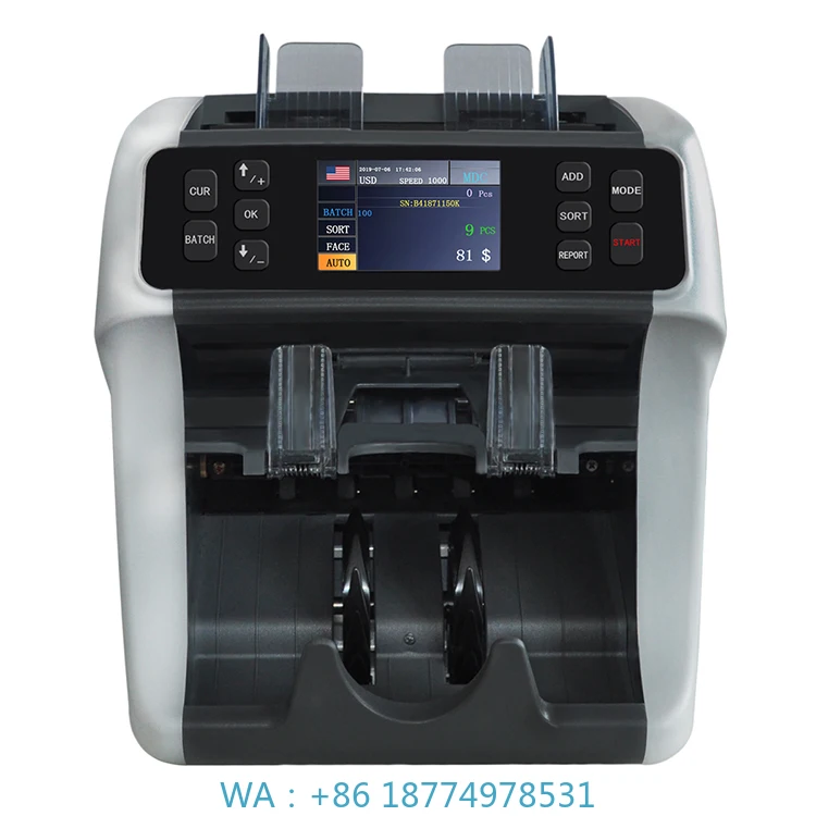 Counter Cash Note Currency Counting Machine Money China Portable Bill Banknote Money